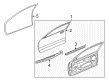 2005 Pontiac Grand Am Weather Strip Diagram - 15147488