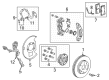 Chevy Silverado 1500 Brake Calipers Diagram - 84793057
