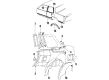 Oldsmobile Firenza Door Lock Cylinder Diagram - 12507464