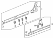 Chevy Volt Body Mount Hole Plug Diagram - 95984307