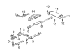 Saturn Muffler Diagram - 22666496