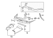 Chevy Sonic Body Mount Hole Plug Diagram - 15788083