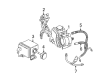Pontiac Sunfire Power Steering Hose Diagram - 26071437