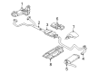 Chevy Camaro Catalytic Converter Diagram - 25146927