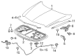 2020 Cadillac XT5 Hood Latch Diagram - 84679220