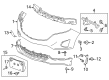 2021 Chevy Equinox Bumper Diagram - 84385251