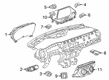 Chevy A/C Switch Diagram - 84769064