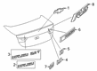 Chevy Malibu Emblem Diagram - 84479458