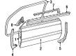 2002 Cadillac Eldorado Door Seal Diagram - 25699284