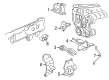 Chevy Engine Mount Bracket Diagram - 22590181