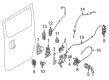 Chevy City Express Door Lock Diagram - 19318098