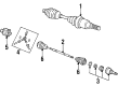 Pontiac Drive Shaft Diagram - 26000387