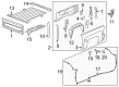 2019 Chevy Silverado 1500 Exhaust Heat Shield Diagram - 15214283