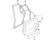 1999 Cadillac Catera Door Seal Diagram - 24463072