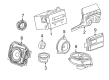 Chevy Camaro Car Speakers Diagram - 92199588