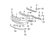 Chevy Avalanche Bumper Diagram - 25814570