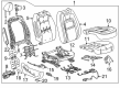 GMC Occupant Detection Sensor Diagram - 23345767