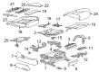 Cadillac Seat Switch Panel Diagram - 84176426