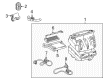 Pontiac Heater Core Diagram - 19184651