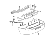 Saturn Ion Bumper Diagram - 22698403