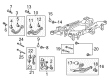 Cadillac Control Arm Bushing Diagram - 22934679