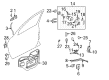 2006 Chevy Trailblazer Door Lock Cylinder Diagram - 15782681