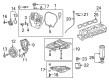 Buick Enclave Air Filter Diagram - 23321606