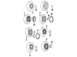 1994 Chevy Beretta Wheel Cover Diagram - 22578632