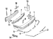 Buick Regal Bumper Diagram - 10239006