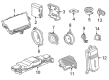 Buick Enclave Car Speakers Diagram - 84423431