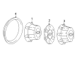 Chevy Silverado 1500 Wheel Cover Diagram - 15712387