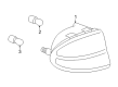 Oldsmobile Alero Back Up Light Diagram - 19245392