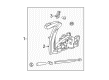 2017 Buick Encore Parking Brake Cable Diagram - 95911102