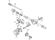 Cadillac Differential Diagram - 15634010