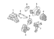 Chevy Cobalt Motor And Transmission Mount Diagram - 20814995