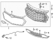 Chevy Traverse Emblem Diagram - 84046096