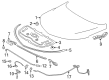 Chevy Hood Cable Diagram - 23285643