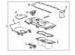 2022 Chevy Malibu Automatic Transmission Shift Indicator Diagram - 84646274