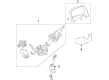 Saturn Vue Steering Column Diagram - 19257207