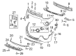 2020 Chevy Spark Bumper Diagram - 42782573