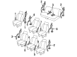 1994 Chevy Lumina APV Seat Belt Diagram - 12530724