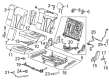 Buick Seat Cushion Pad Diagram - 23372958