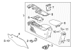 Chevy Center Console Base Diagram - 84139024