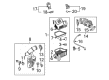 Chevy Equinox PCV Valve Hose Diagram - 12639419