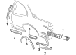 1991 Buick Century Door Moldings Diagram - 20680531