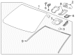 Chevy Mirror Cover Diagram - 95304660