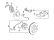 Chevy Silverado 1500 Brake Caliper Repair Kit Diagram - 84803443
