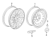 2013 GMC Yukon Spare Wheel Diagram - 9598481