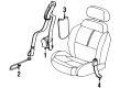 1998 Saturn SC2 Seat Belt Diagram - 21055542