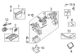 Saturn Heater Core Diagram - 22728343